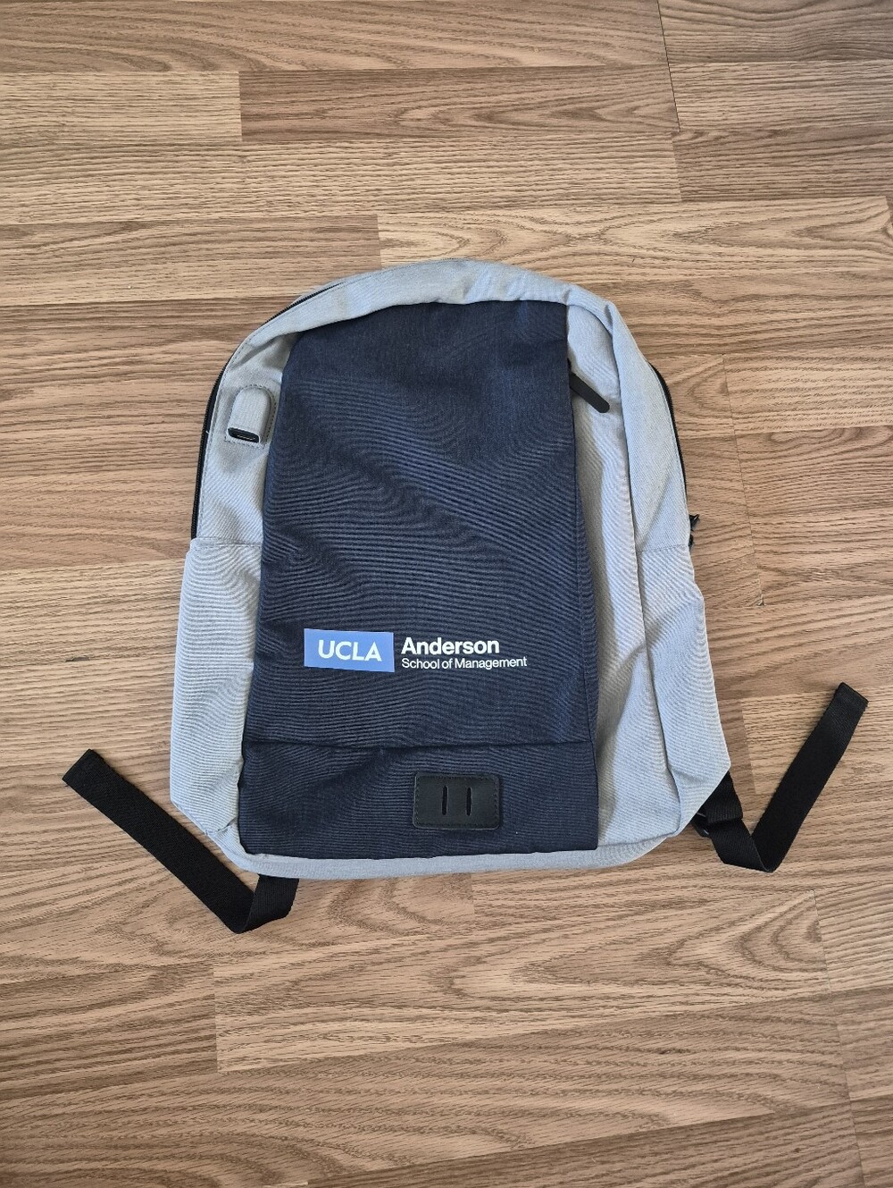 Leed's NBN Navy/Grey Computer Backpack with UCLA Logo